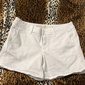 White shorts size 8 super stretch